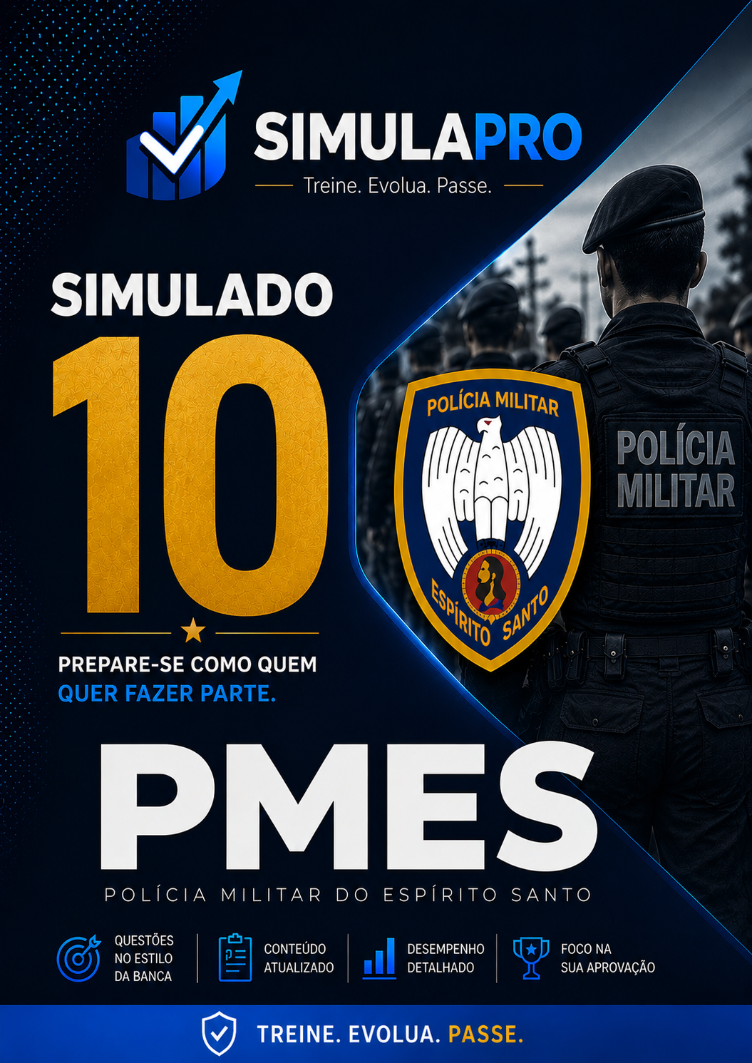 Capa de Simulado PMES 10