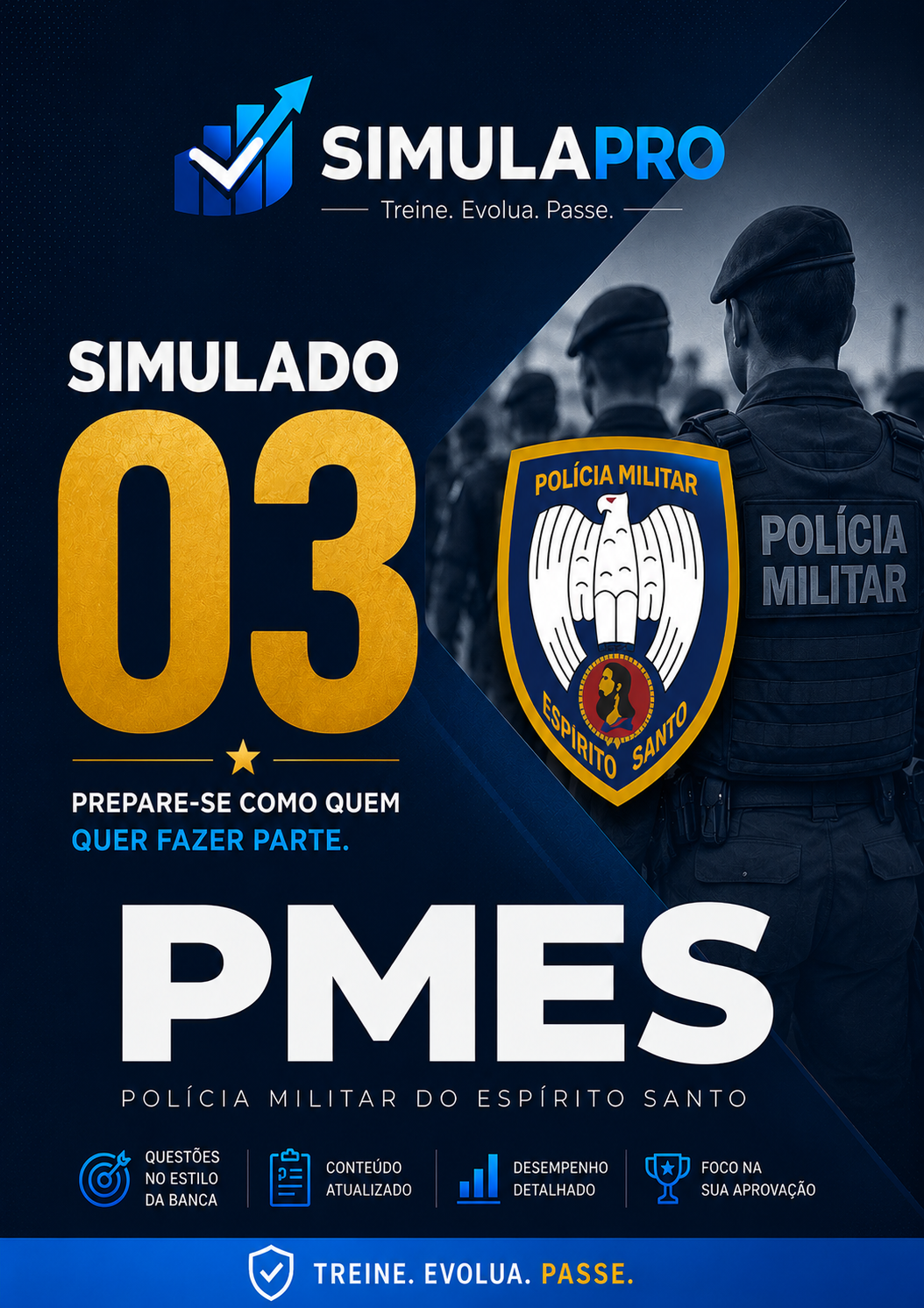 Capa de Simulado PMES 03
