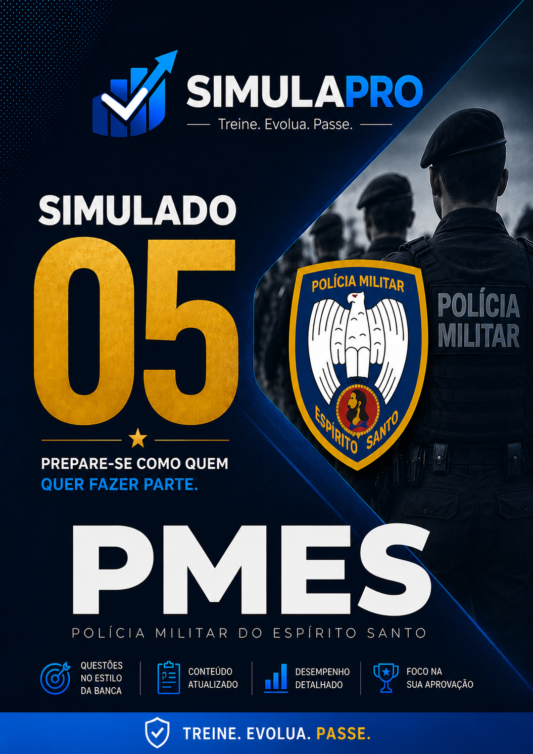 Capa de Simulado PMES 05