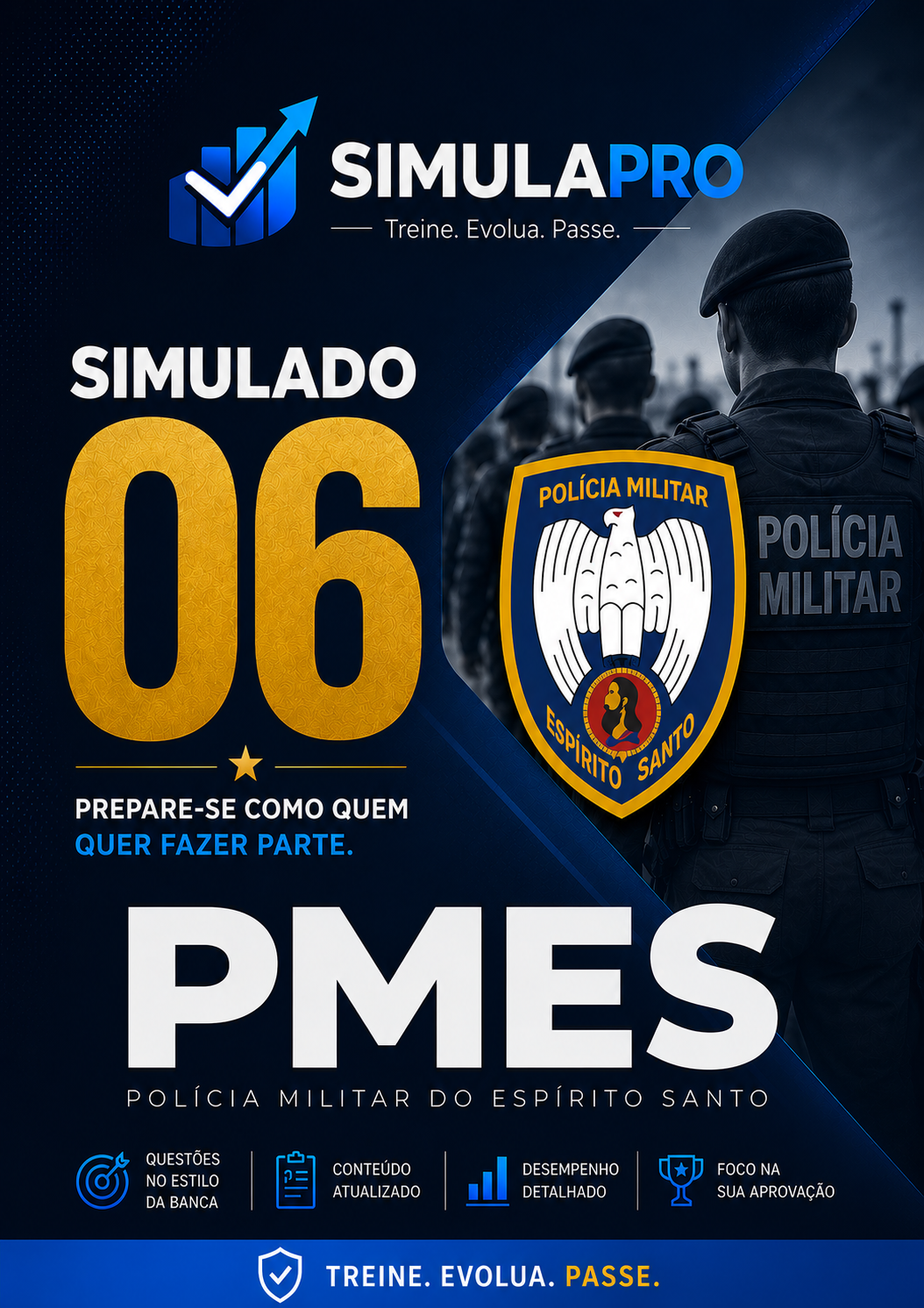 Capa de Simulado PMES 06
