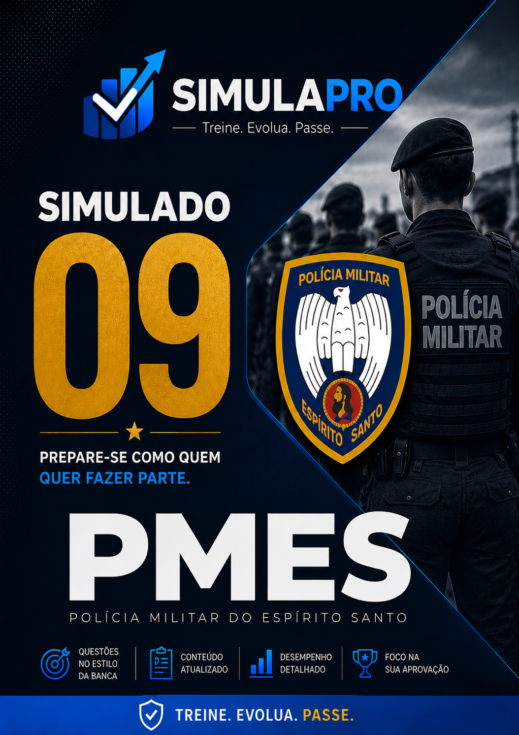 Capa de Simulado PMES 09